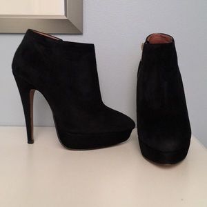Aldo Suede Platform Booties